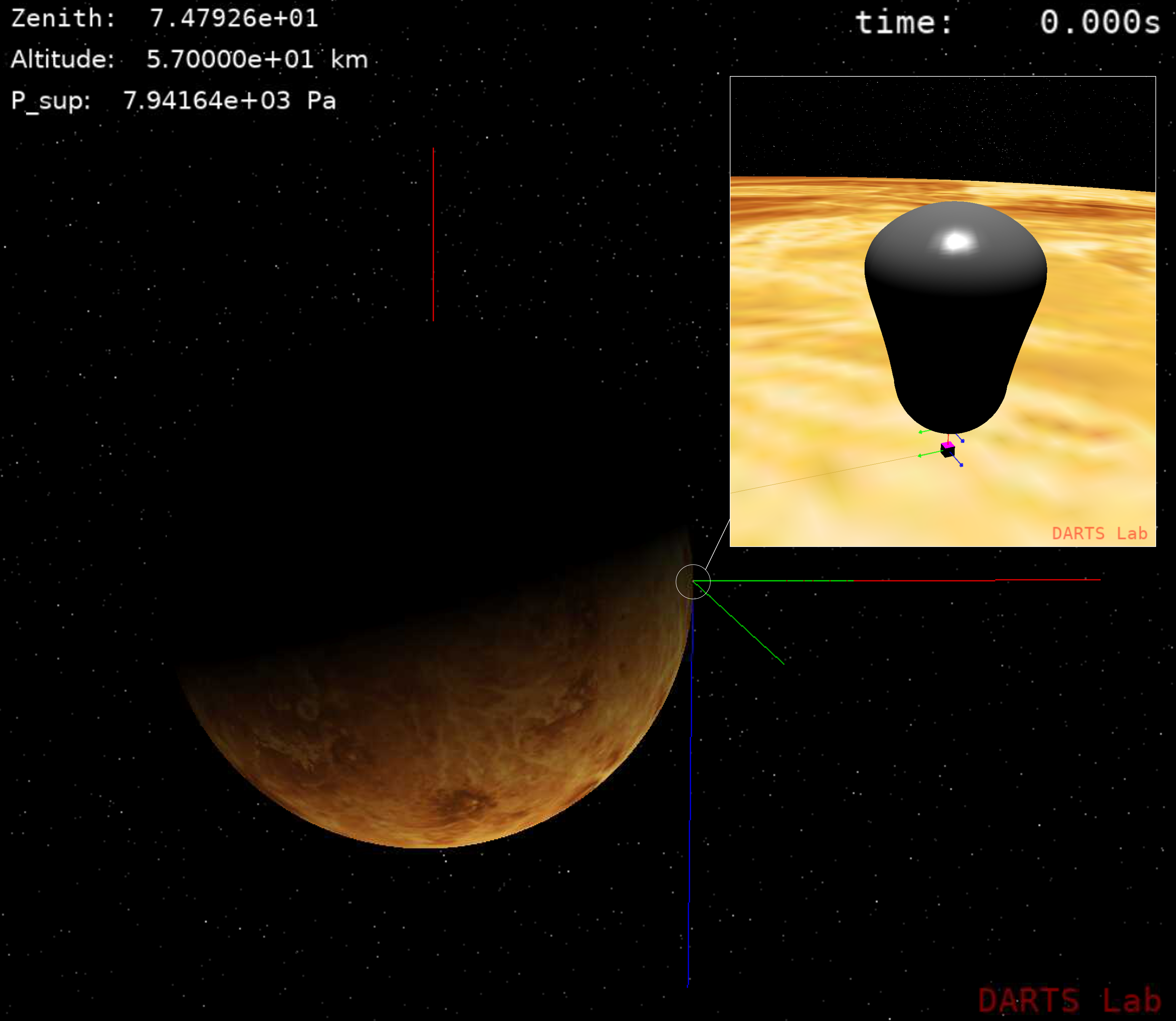 Figure: FLOATS - A DARTS package for simulating the dynamics and thermodynamics of buoyant aerial platforms (aerobots)